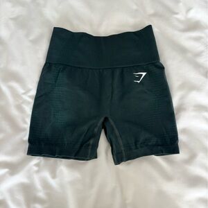 Gymshark Dark Green Athletic Shorts